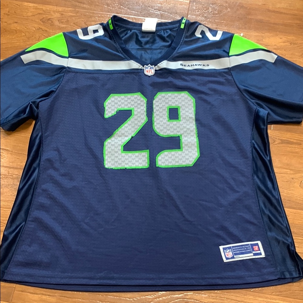 Seattle Seahawks Thomas III #29 Football NFL Jersey